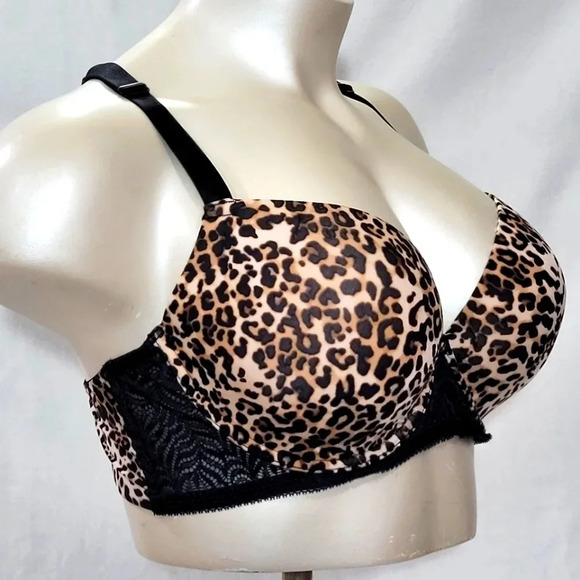 40H Paramour 115011 Felina Carolina Seamless Bra Lynx NWT - Picture 2 of 8